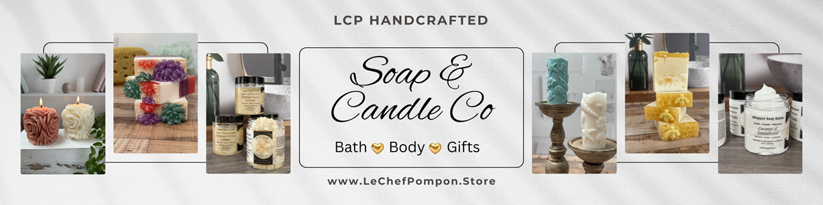 Etsy Shop Le Chef Pompon Handmade Soap and Candles